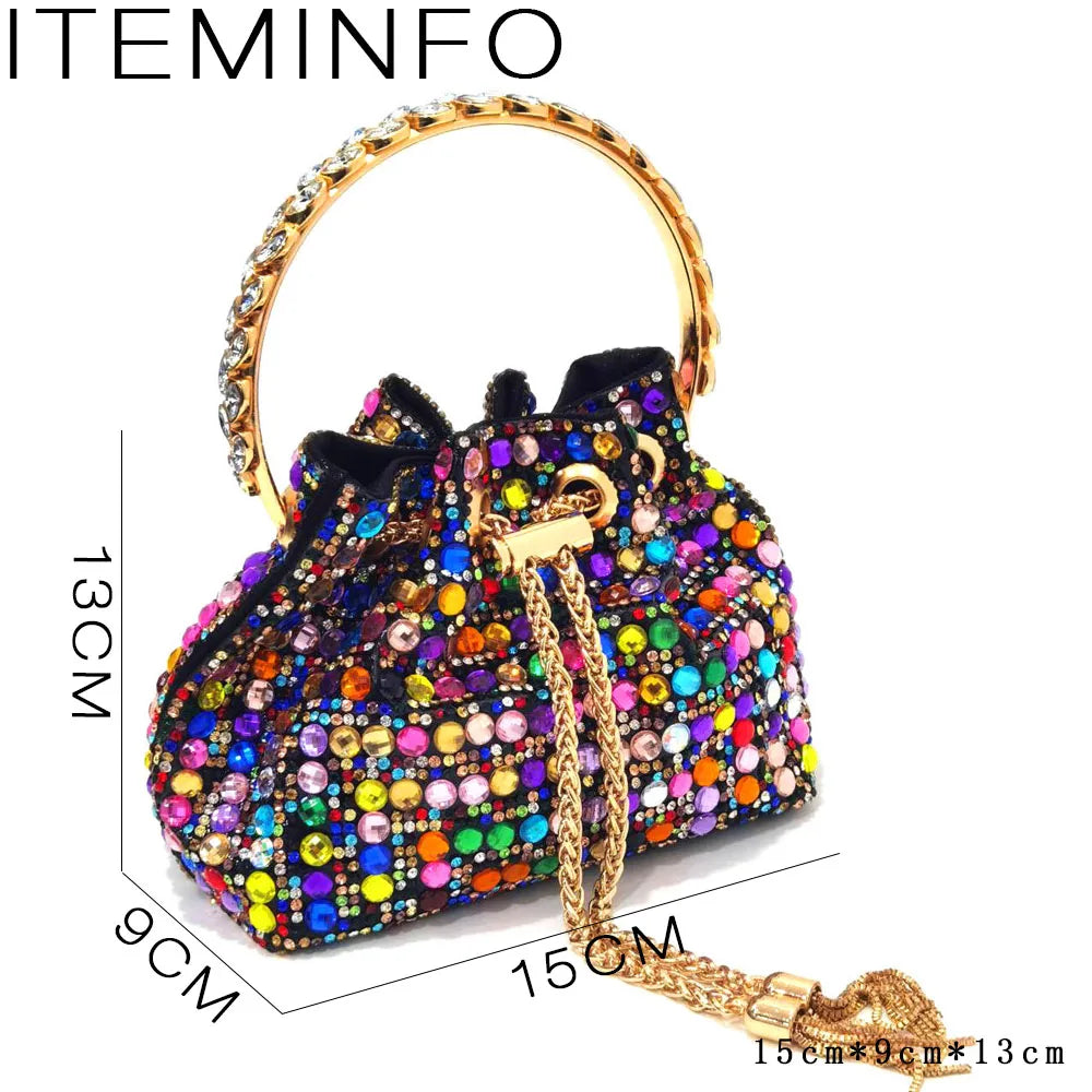 New Diamond Design Shoe and Bag Set ED221